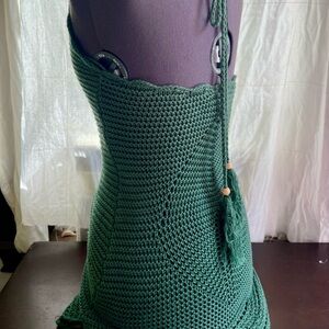 Forest Green Knit Dress